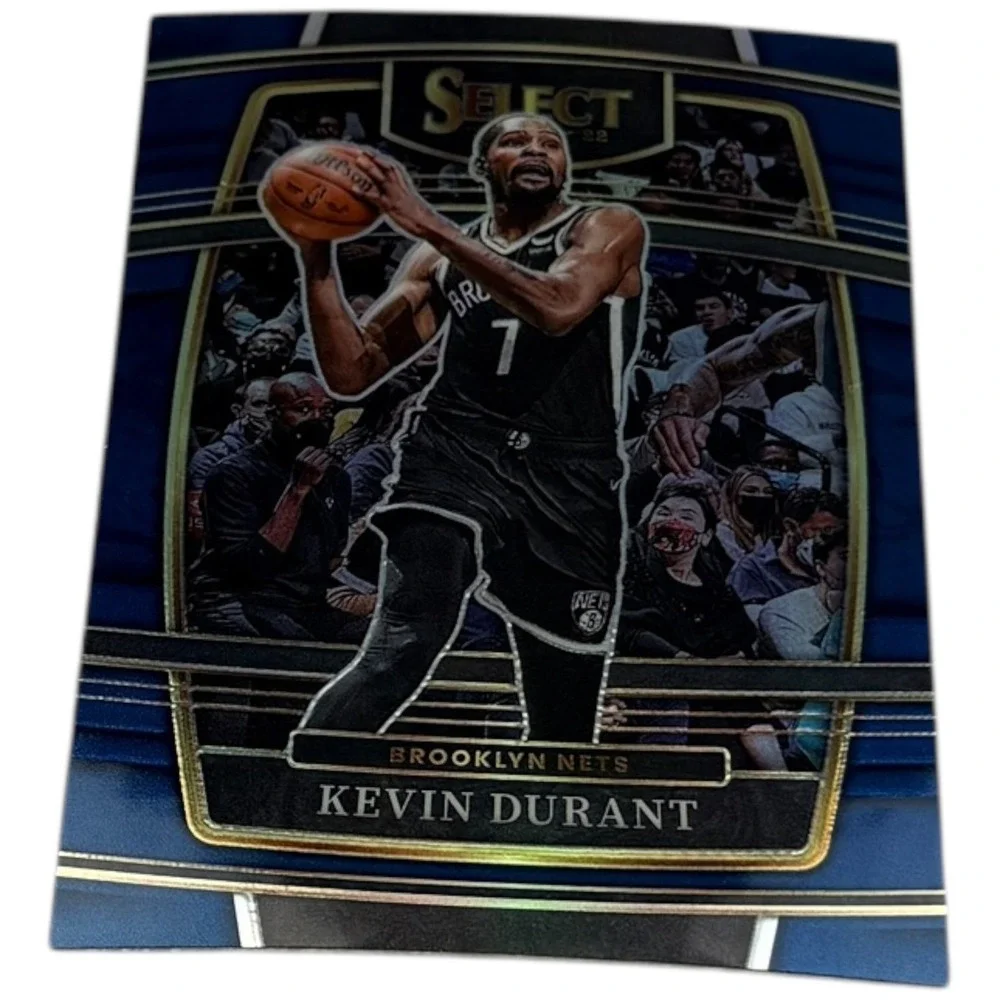 2021 2022 Panini Select Basketball Kevin Durant Brooklyn Nets Card No 50